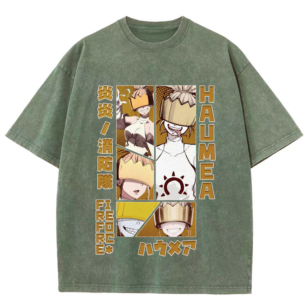 Fire Force Unisex Fit Washed T-Shirt 2511001313