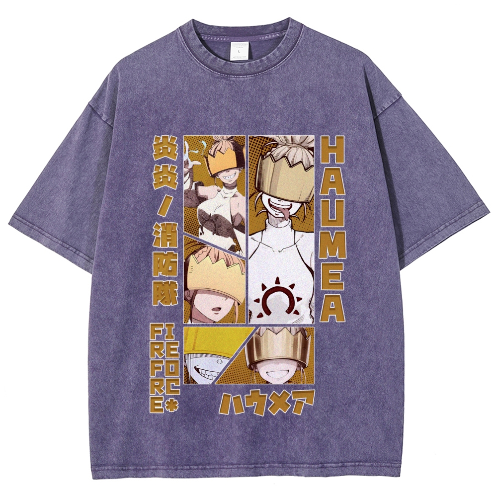 Fire Force Unisex Fit Washed T-Shirt 2511001313