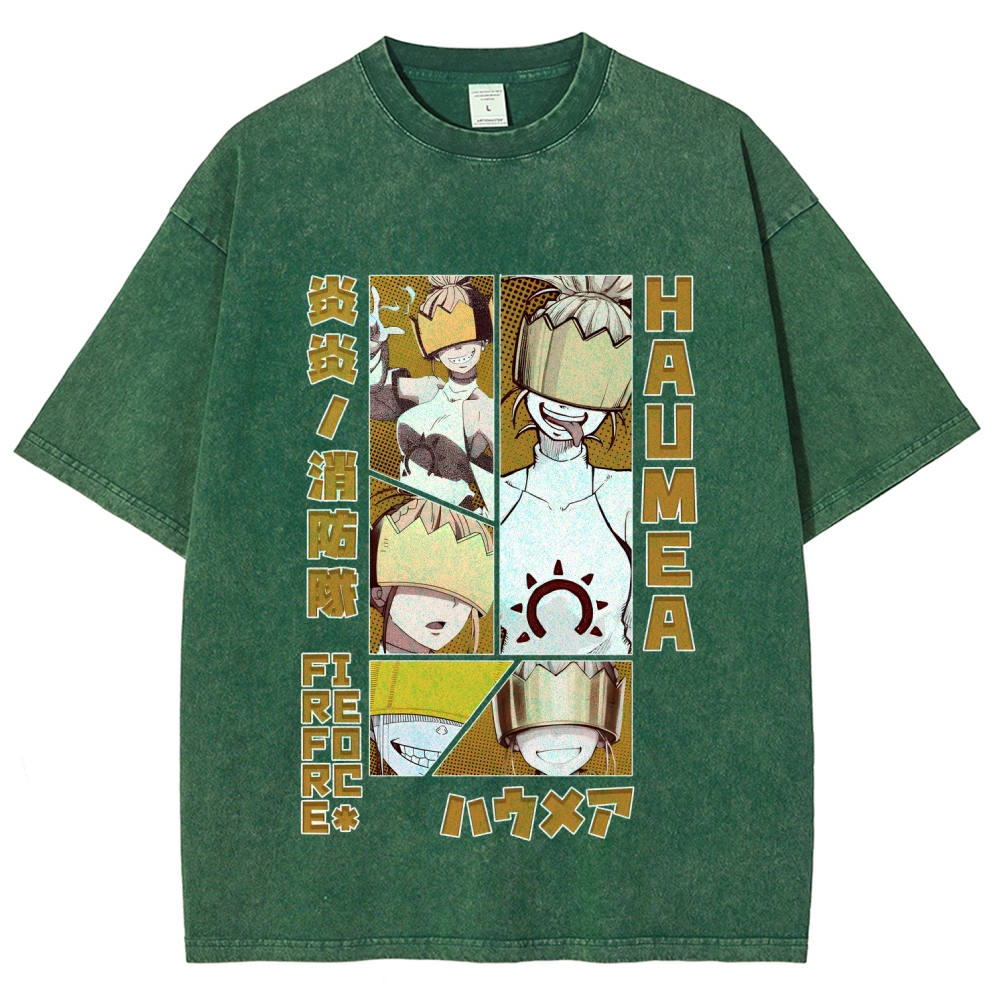 Fire Force Unisex Fit Washed T-Shirt 2511001313