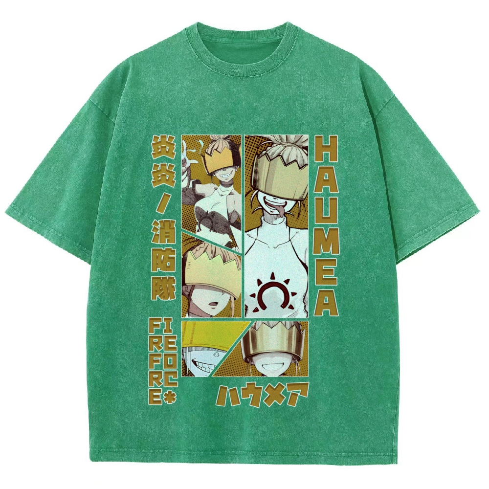 Fire Force Unisex Fit Washed T-Shirt 2511001313