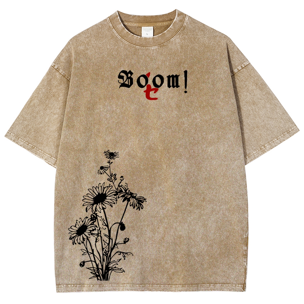 Chainsaw Man Unisex Fit Washed T-Shirt 2511004263