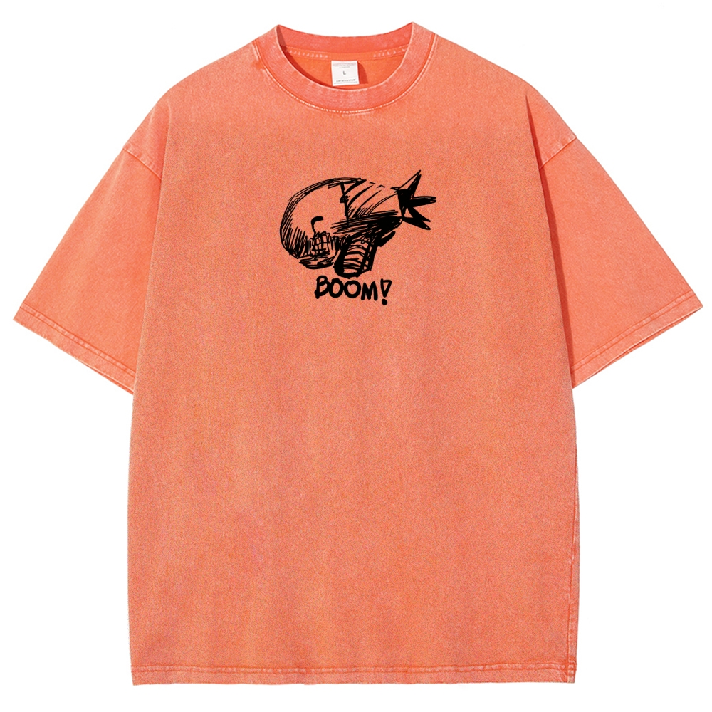 Chainsaw Man Unisex Fit Washed T-Shirt 2511004403