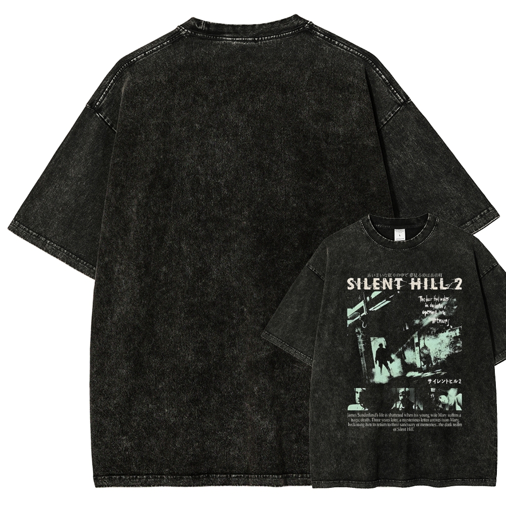 Silent Hill Unisex Fit Washed T-Shirt 2511005772