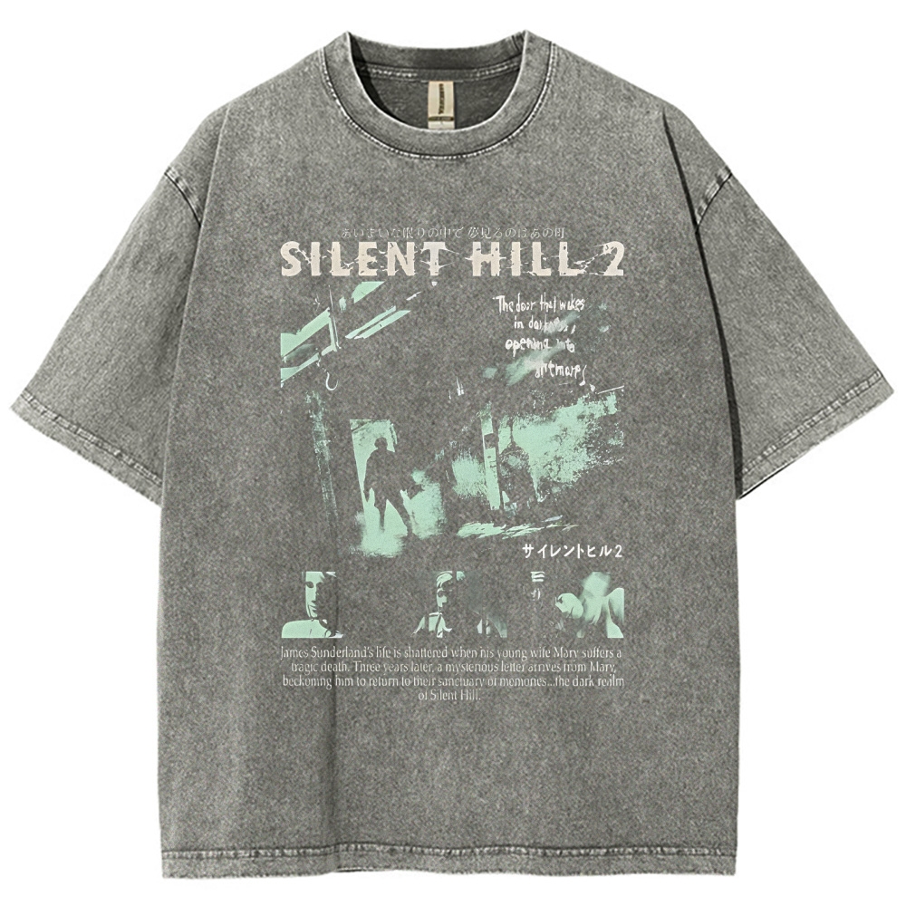 Silent Hill Unisex Fit Washed T-Shirt 2511005772