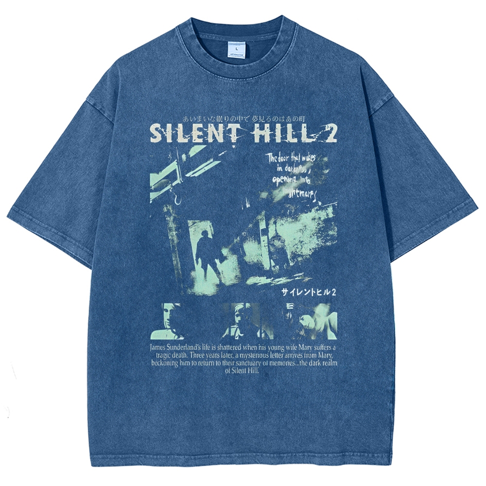 Silent Hill Unisex Fit Washed T-Shirt 2511005772