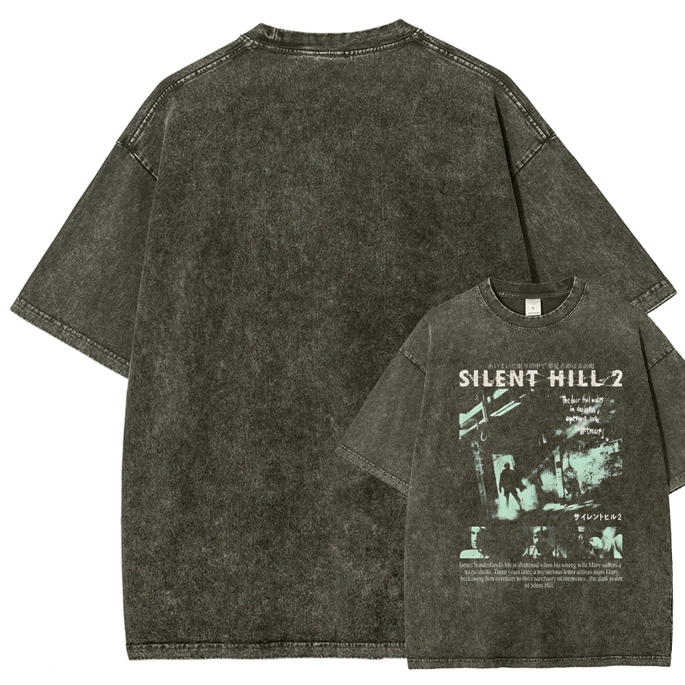 Silent Hill Unisex Fit Washed T-Shirt 2511005772