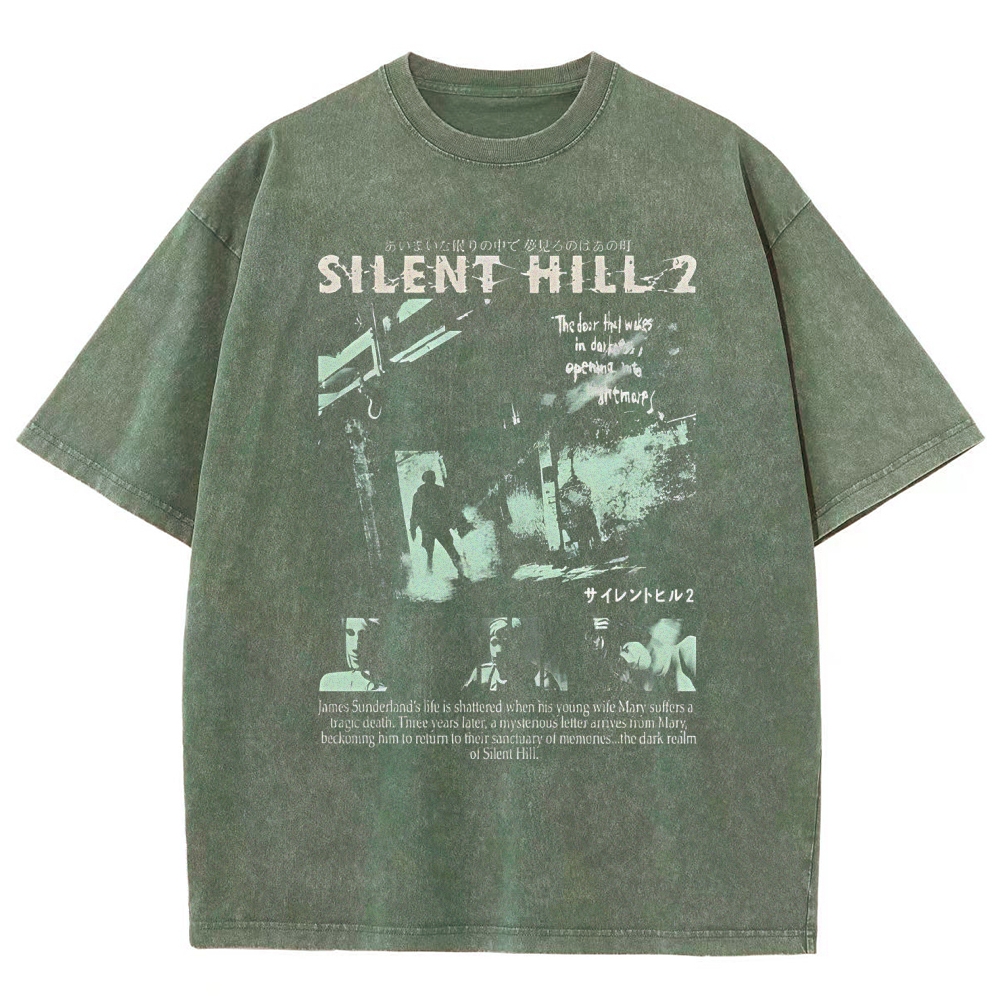 Silent Hill Unisex Fit Washed T-Shirt 2511005772