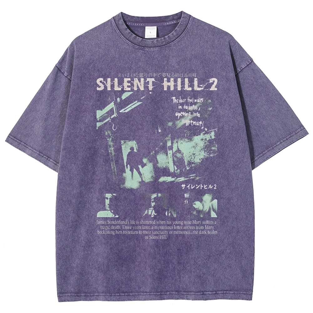 Silent Hill Unisex Fit Washed T-Shirt 2511005772