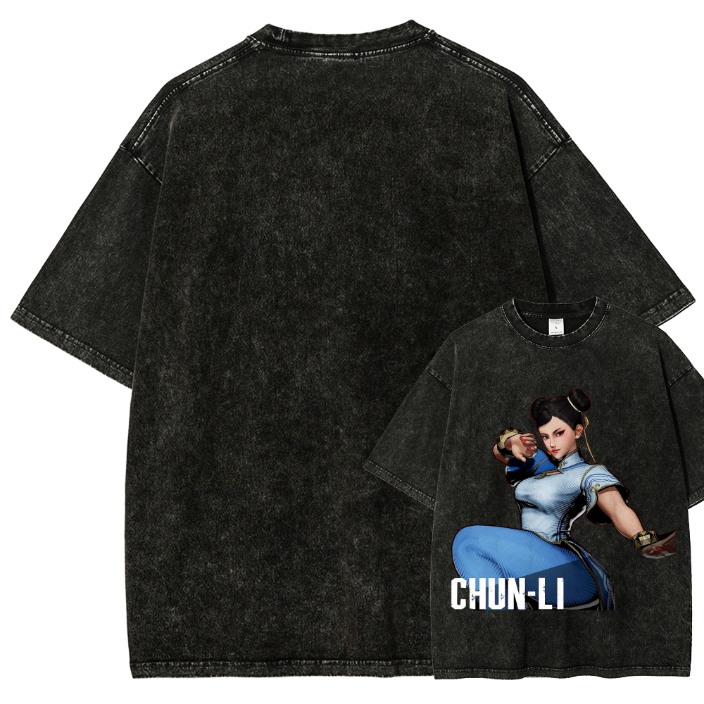 Fatal Fury Unisex Fit Washed T-Shirt 2511006086