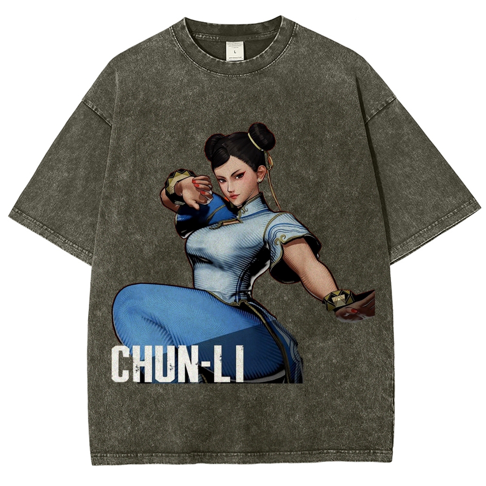 Fatal Fury Unisex Fit Washed T-Shirt 2511006086