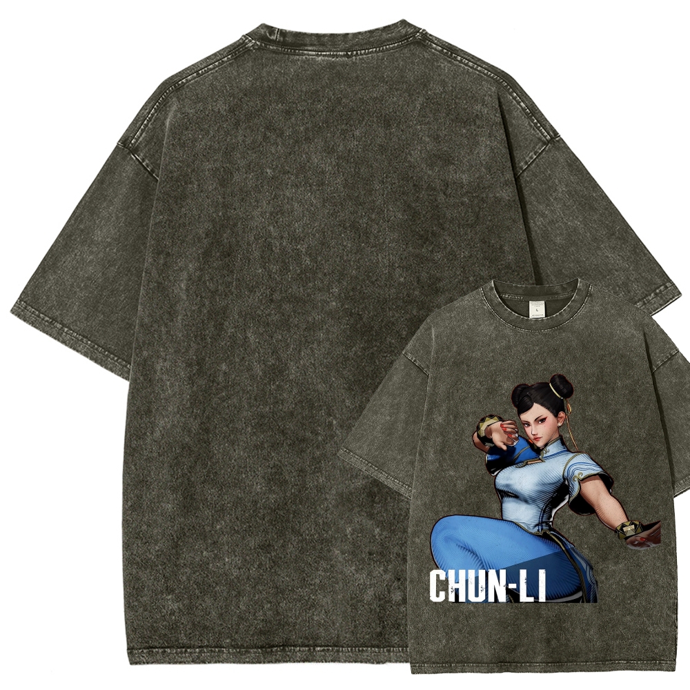 Fatal Fury Unisex Fit Washed T-Shirt 2511006086