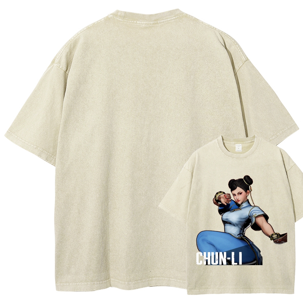 Fatal Fury Unisex Fit Washed T-Shirt 2511006086