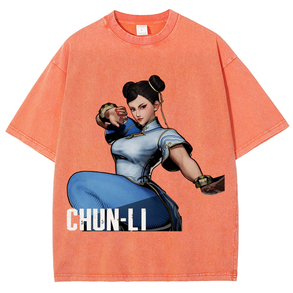 Fatal Fury Unisex Fit Washed T-Shirt 2511006086