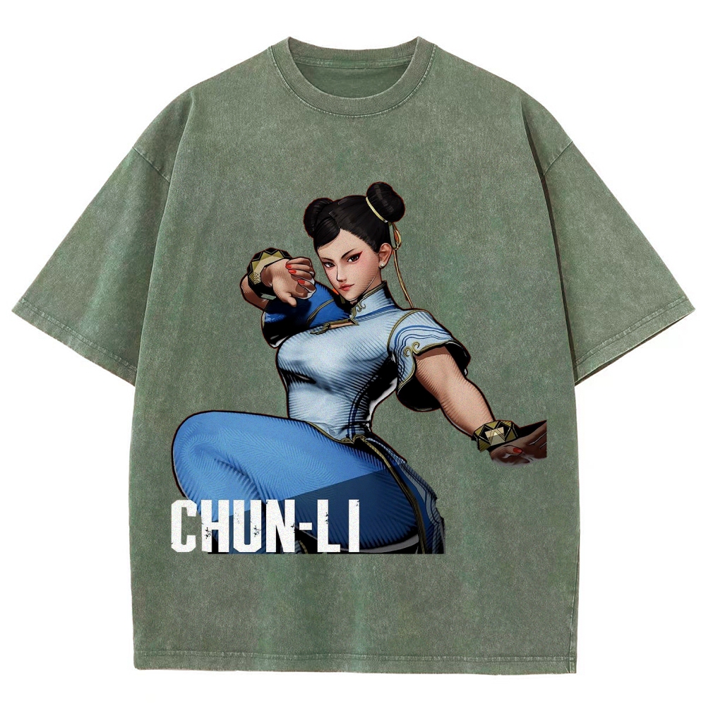 Fatal Fury Unisex Fit Washed T-Shirt 2511006086