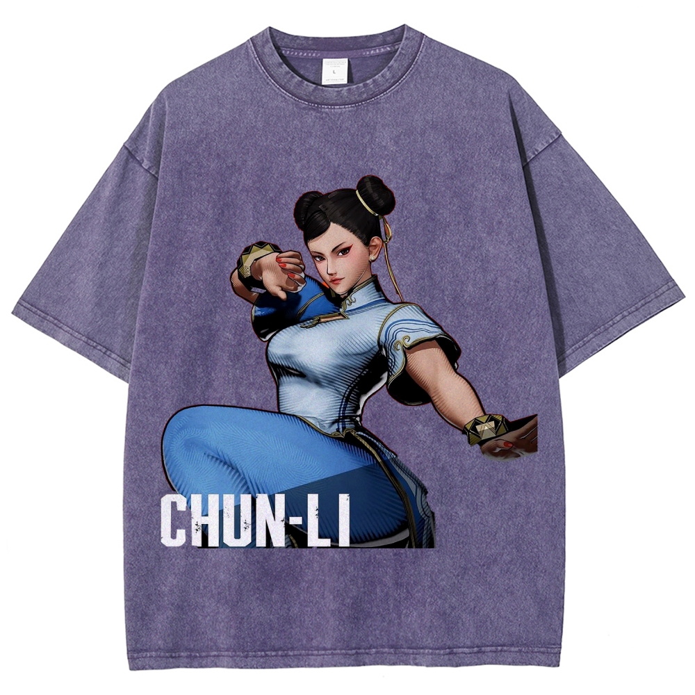 Fatal Fury Unisex Fit Washed T-Shirt 2511006086