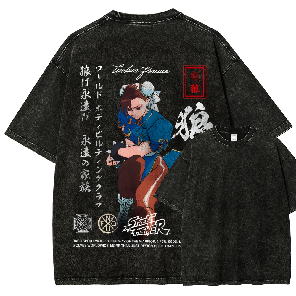 Fatal Fury Unisex Fit Washed T-Shirt 2511006091