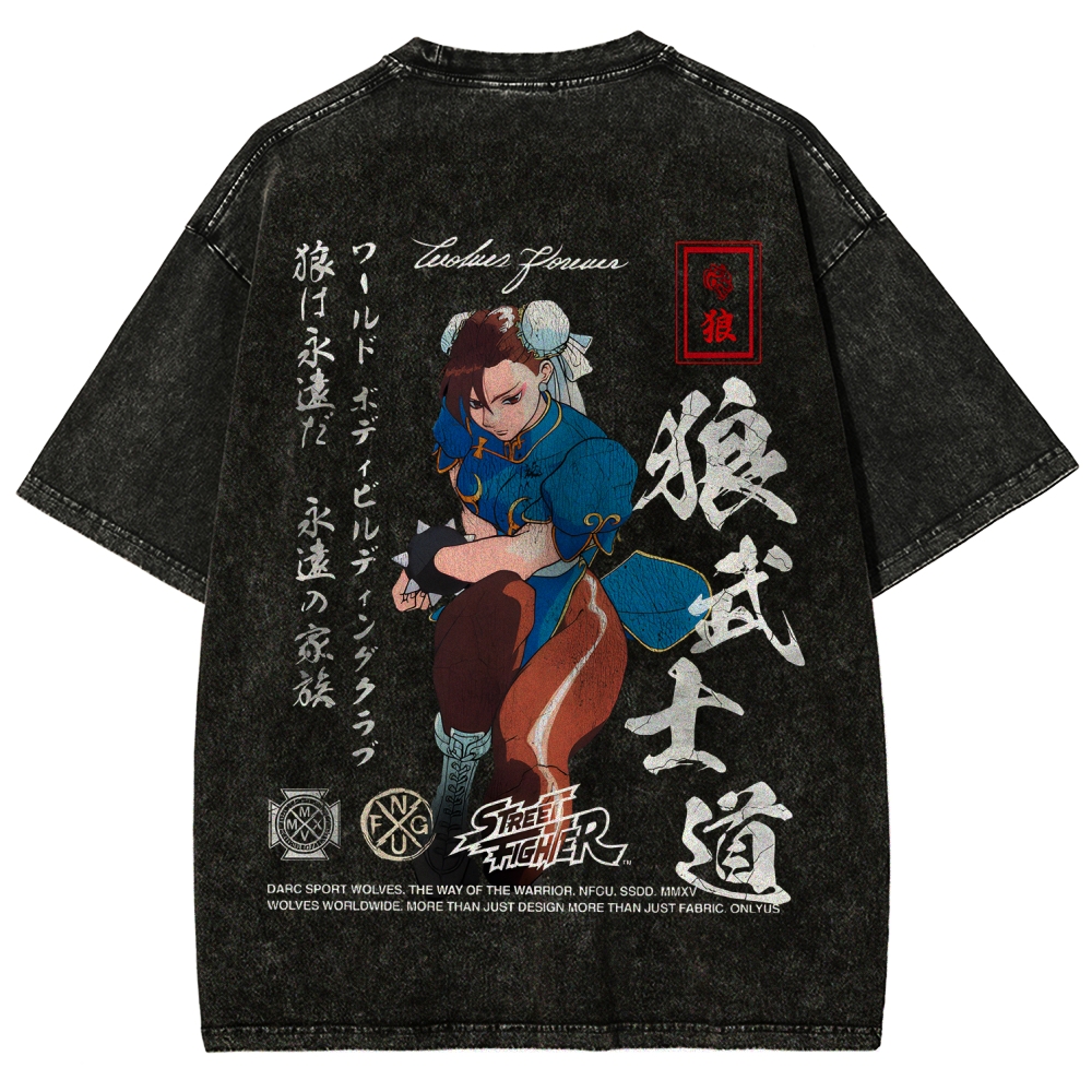Fatal Fury Unisex Fit Washed T-Shirt 2511006091