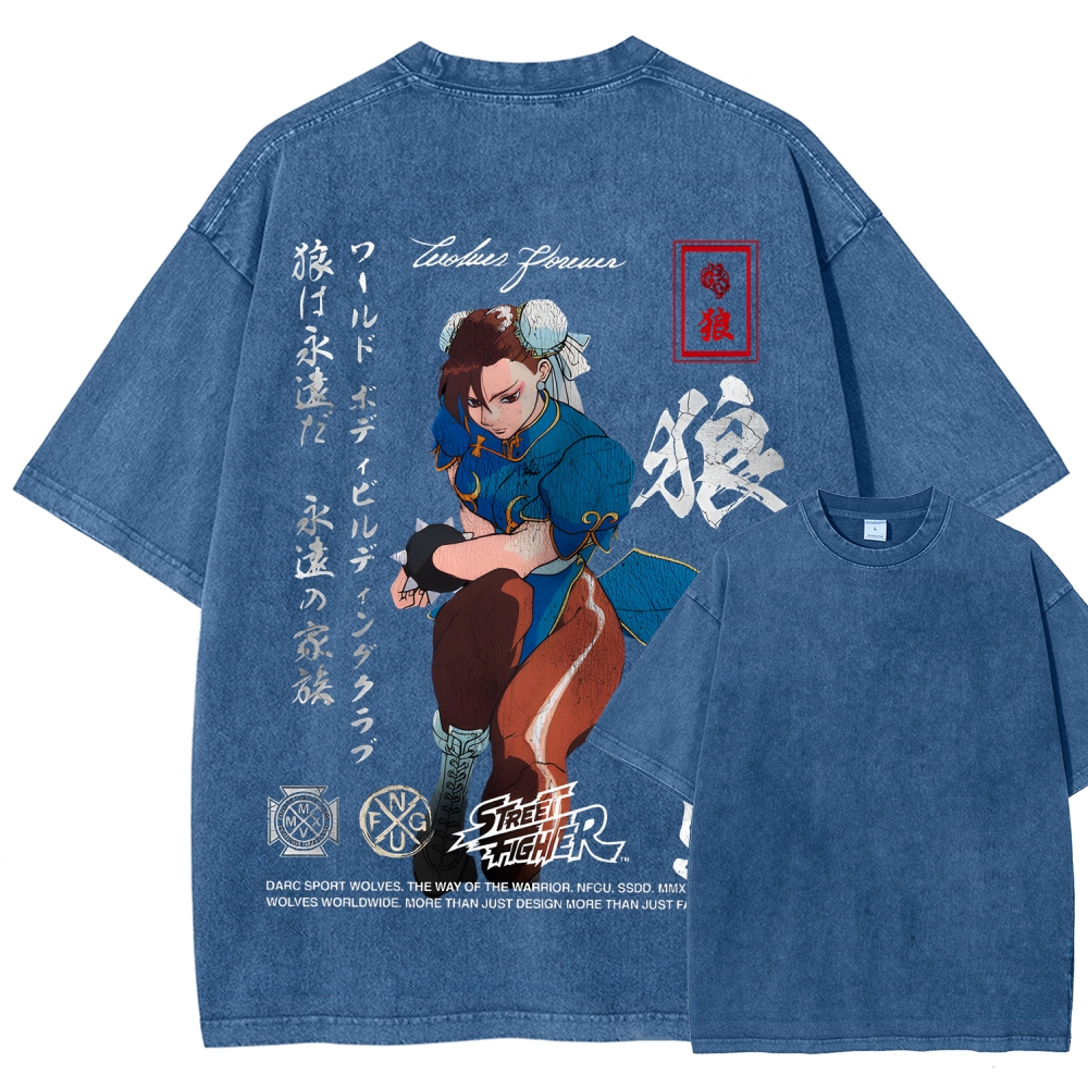 Fatal Fury Unisex Fit Washed T-Shirt 2511006091