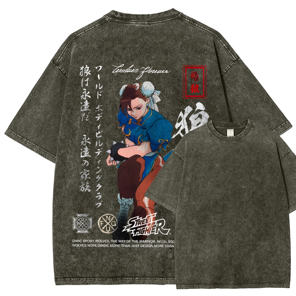 Fatal Fury Unisex Fit Washed T-Shirt 2511006091