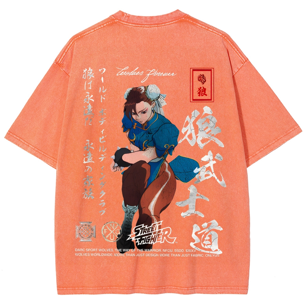 Fatal Fury Unisex Fit Washed T-Shirt 2511006091