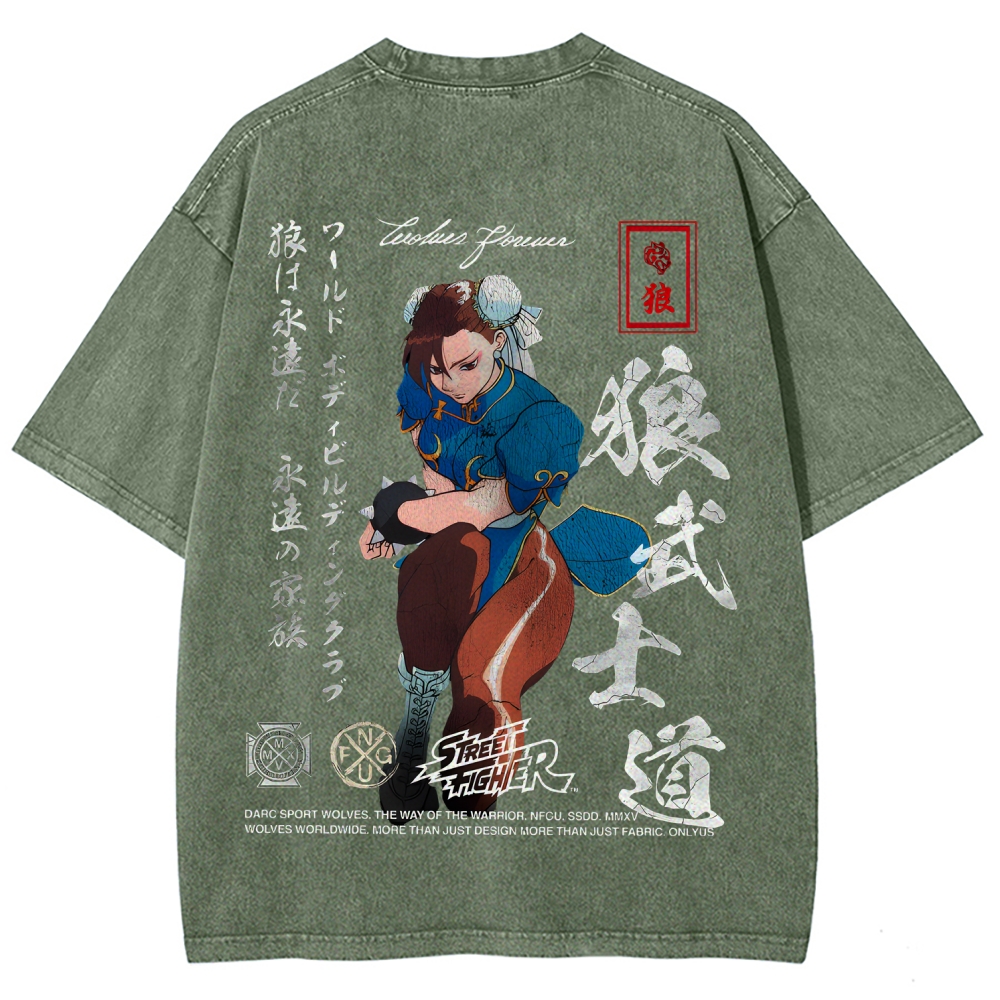 Fatal Fury Unisex Fit Washed T-Shirt 2511006091