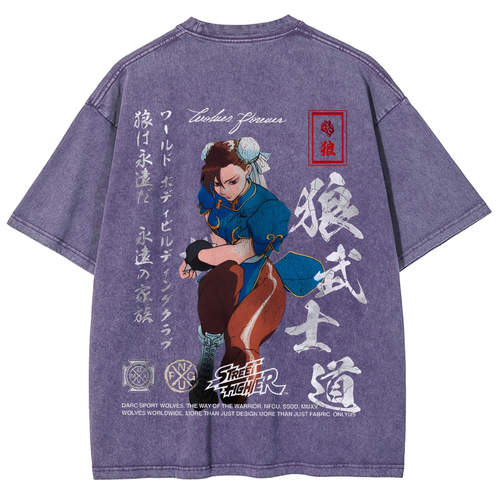 Fatal Fury Unisex Fit Washed T-Shirt 2511006091