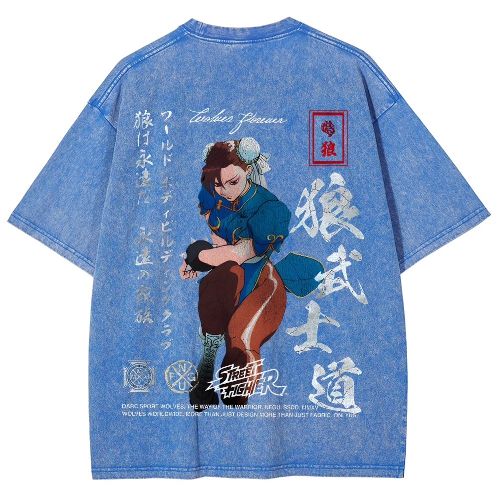 Fatal Fury Unisex Fit Washed T-Shirt 2511006091