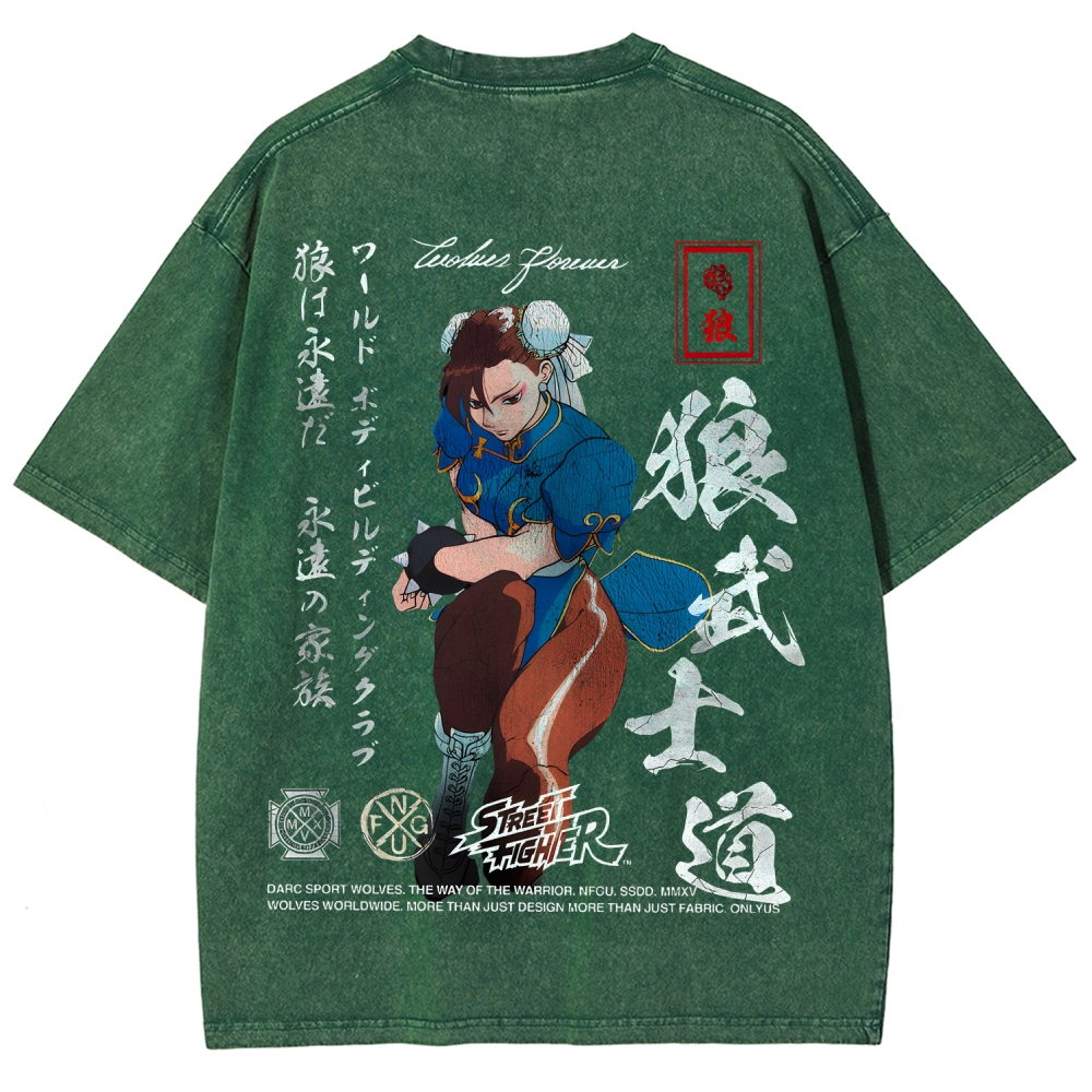 Fatal Fury Unisex Fit Washed T-Shirt 2511006091