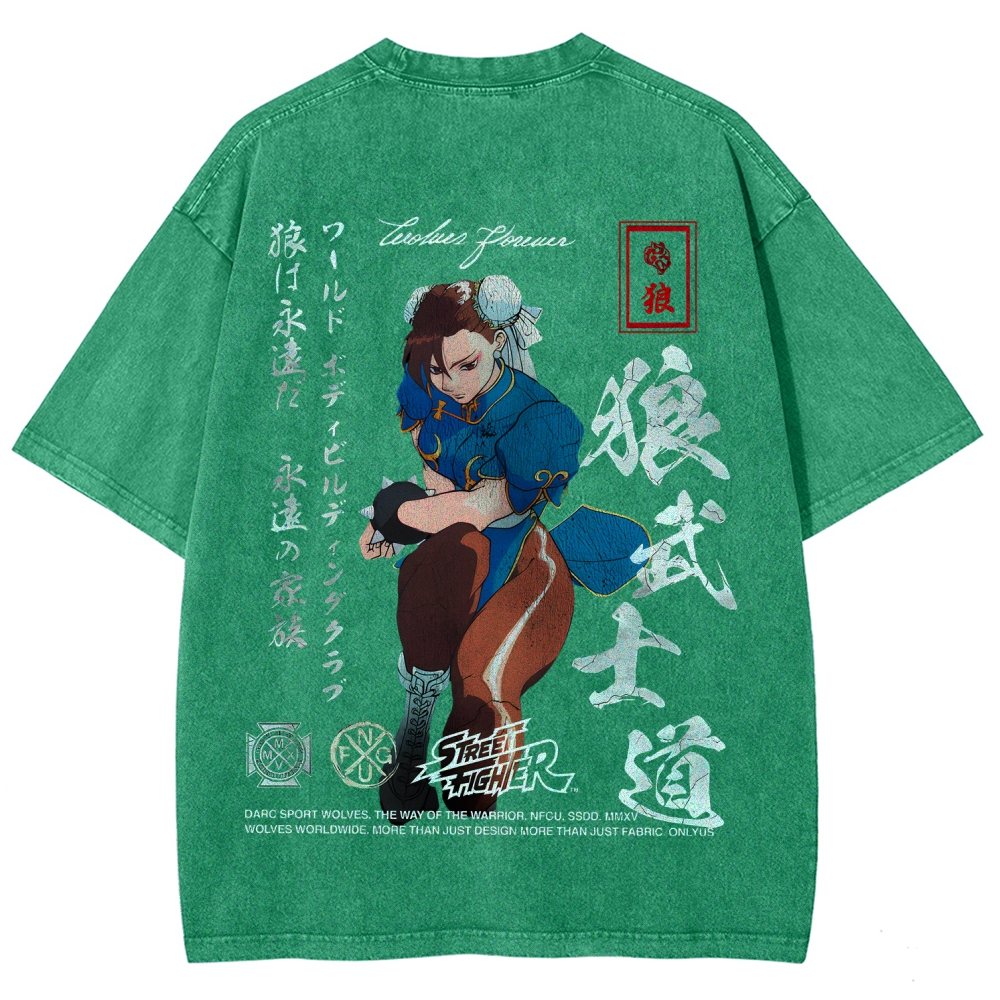 Fatal Fury Unisex Fit Washed T-Shirt 2511006091