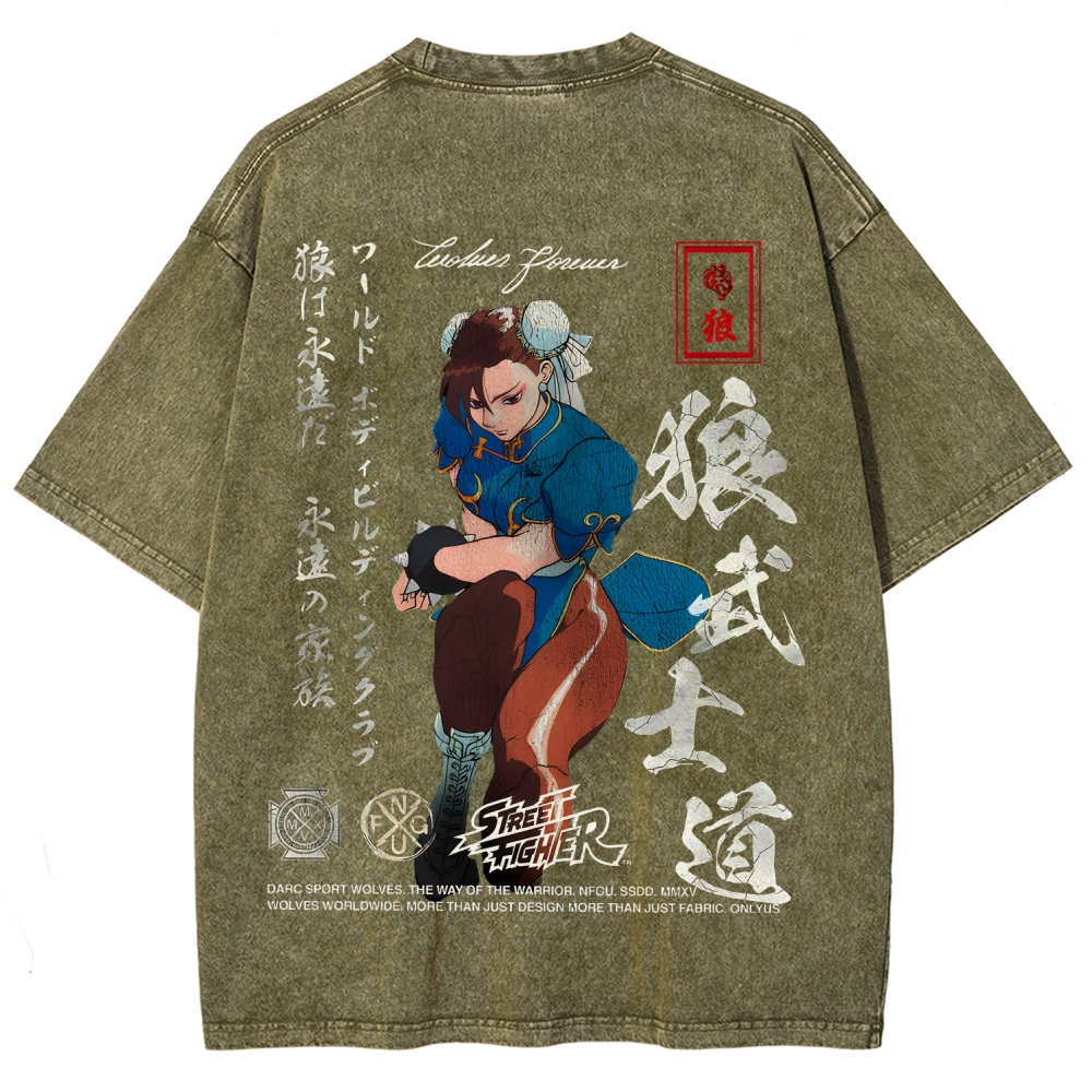 Fatal Fury Unisex Fit Washed T-Shirt 2511006091