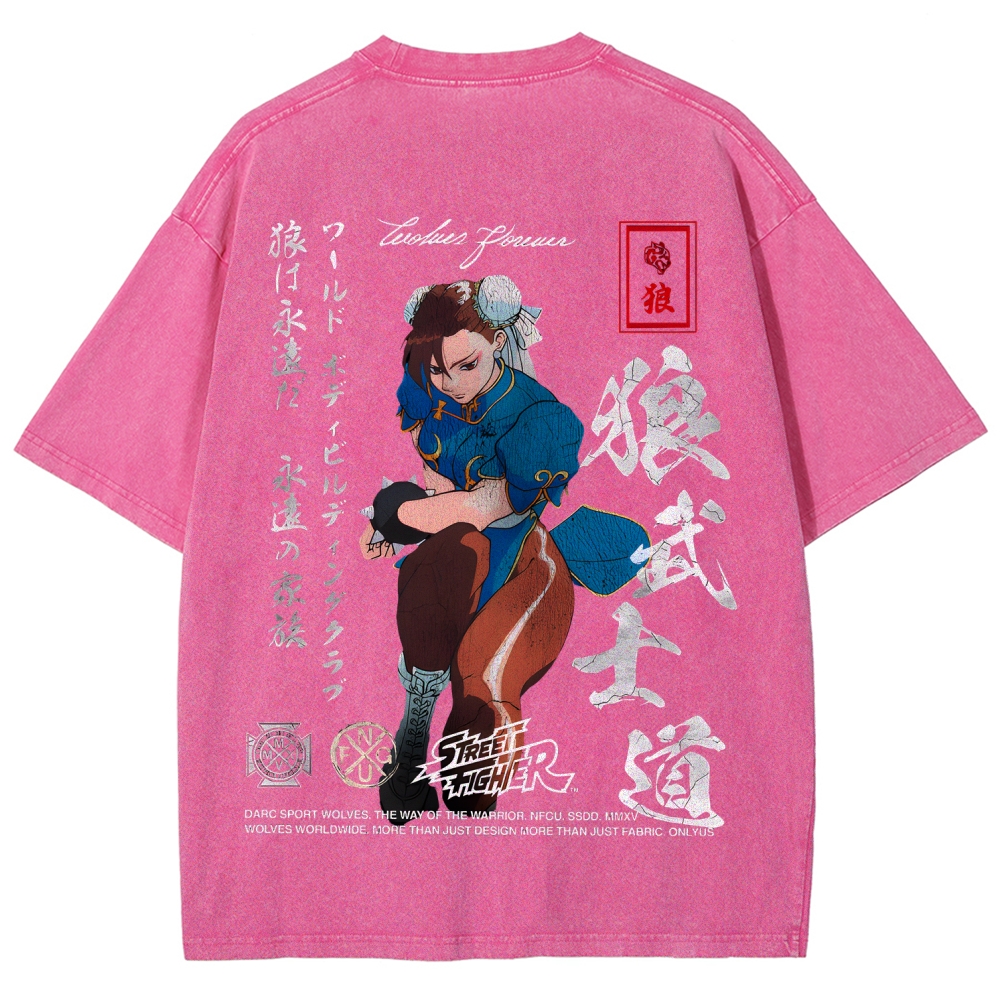 Fatal Fury Unisex Fit Washed T-Shirt 2511006091