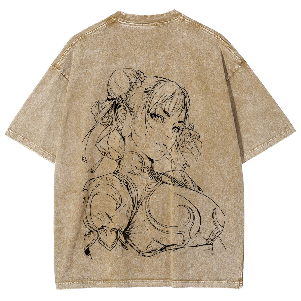 Fatal Fury Unisex Fit Washed T-Shirt 2511006974