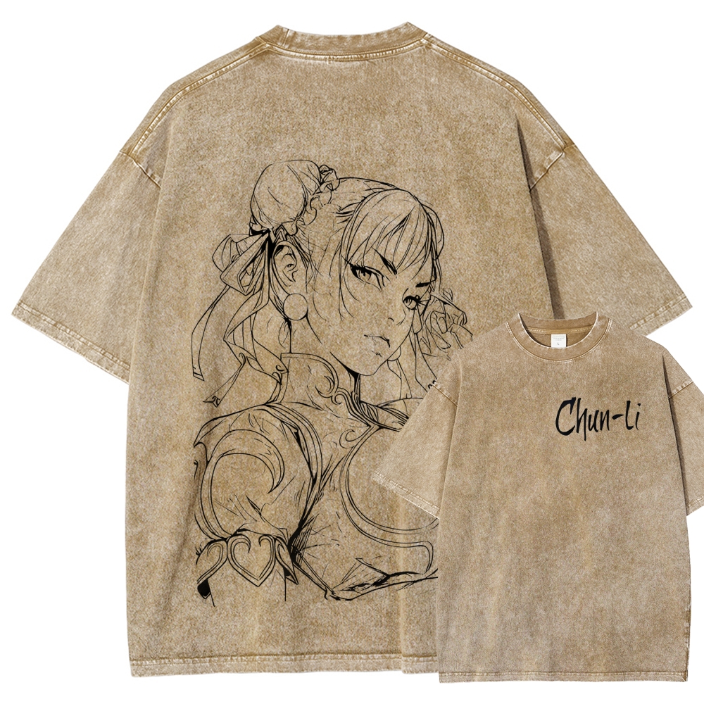 Fatal Fury Unisex Fit Washed T-Shirt 2511006974