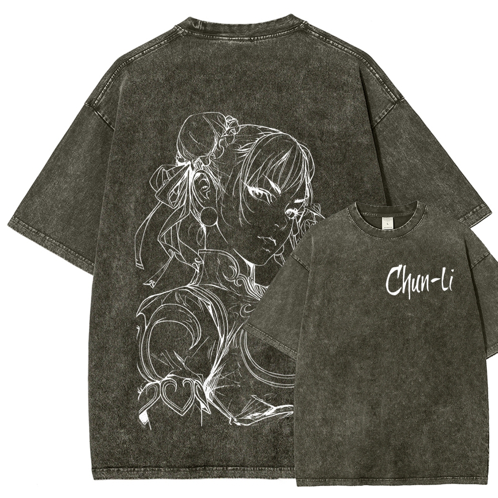 Fatal Fury Unisex Fit Washed T-Shirt 2511006974