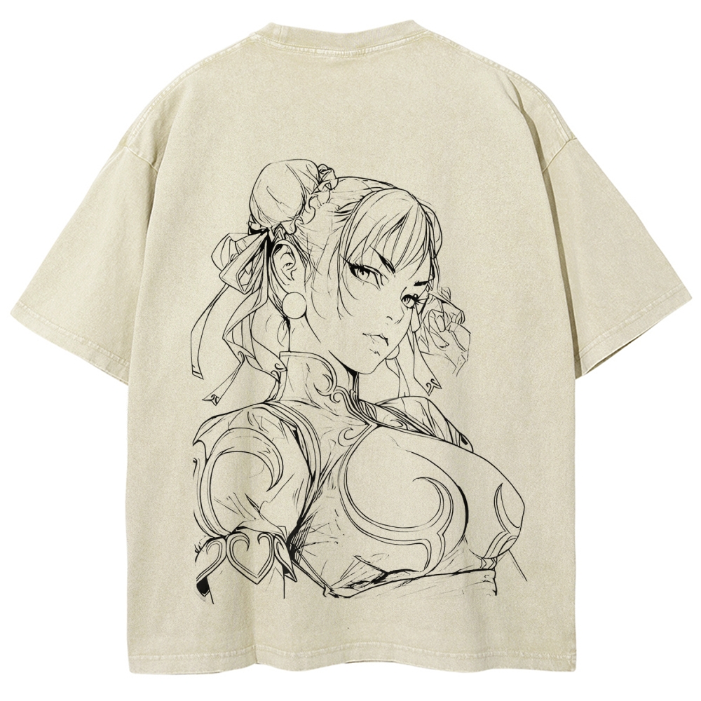 Fatal Fury Unisex Fit Washed T-Shirt 2511006974