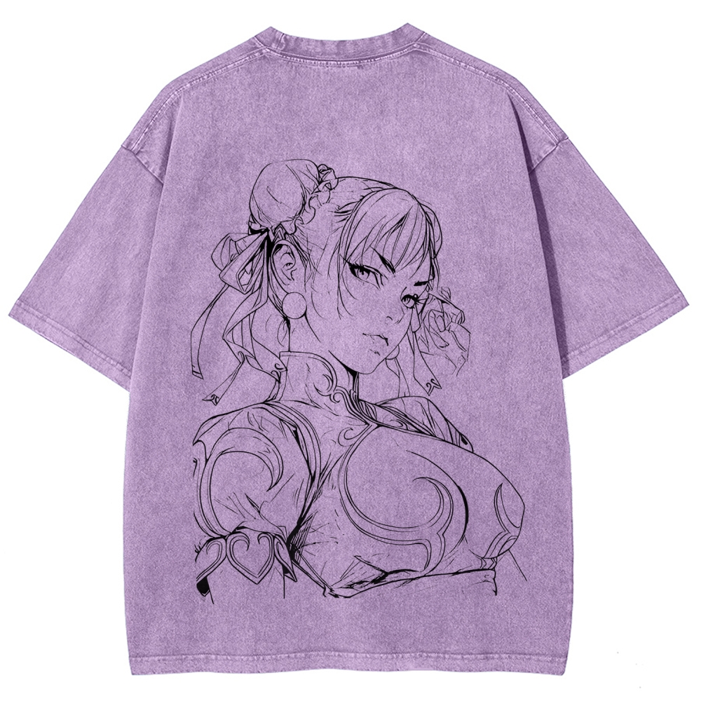 Fatal Fury Unisex Fit Washed T-Shirt 2511006974