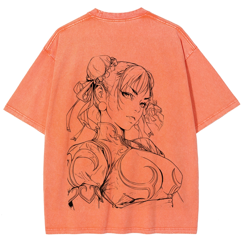 Fatal Fury Unisex Fit Washed T-Shirt 2511006974