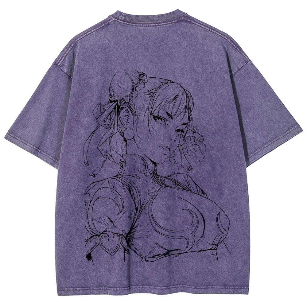 Fatal Fury Unisex Fit Washed T-Shirt 2511006974