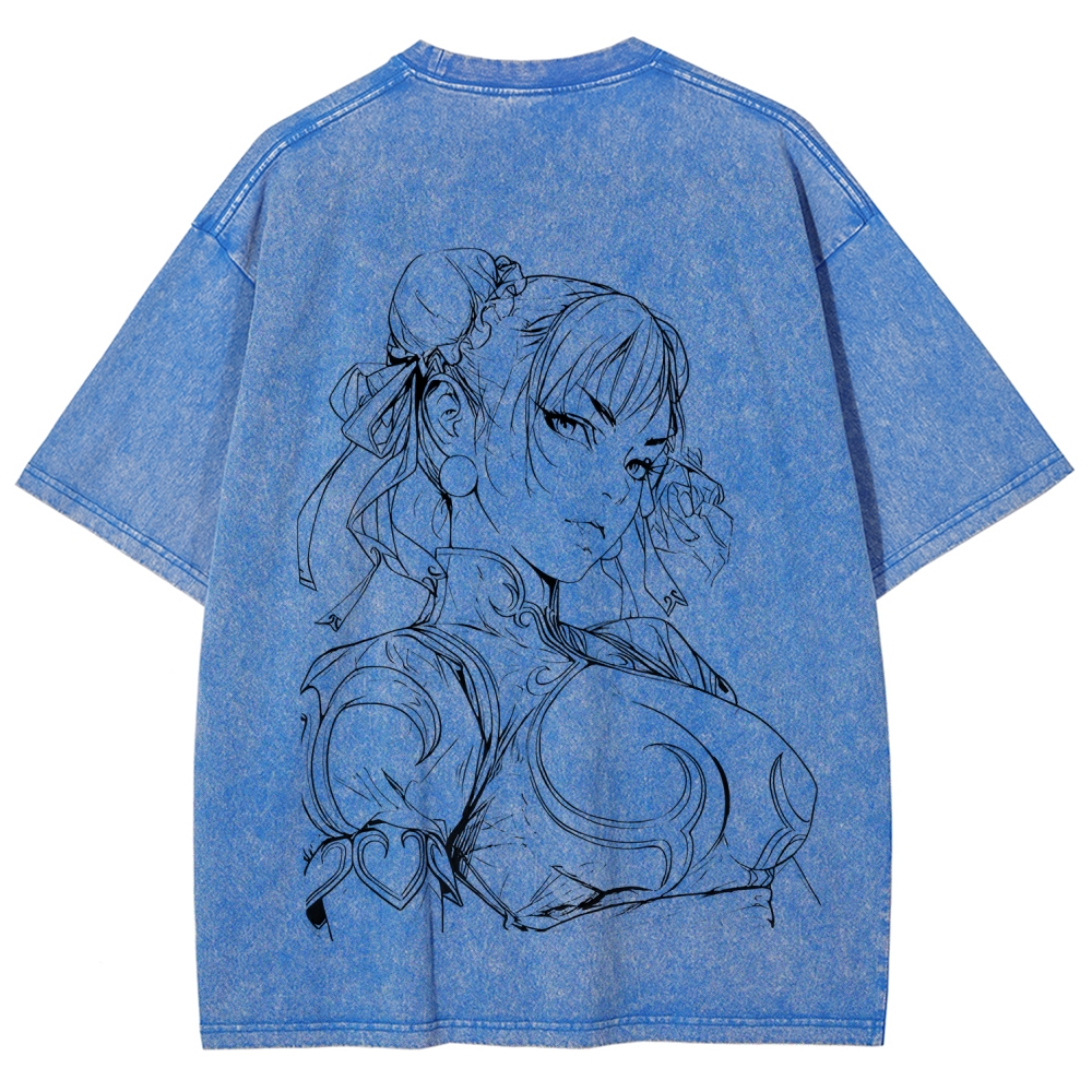 Fatal Fury Unisex Fit Washed T-Shirt 2511006974