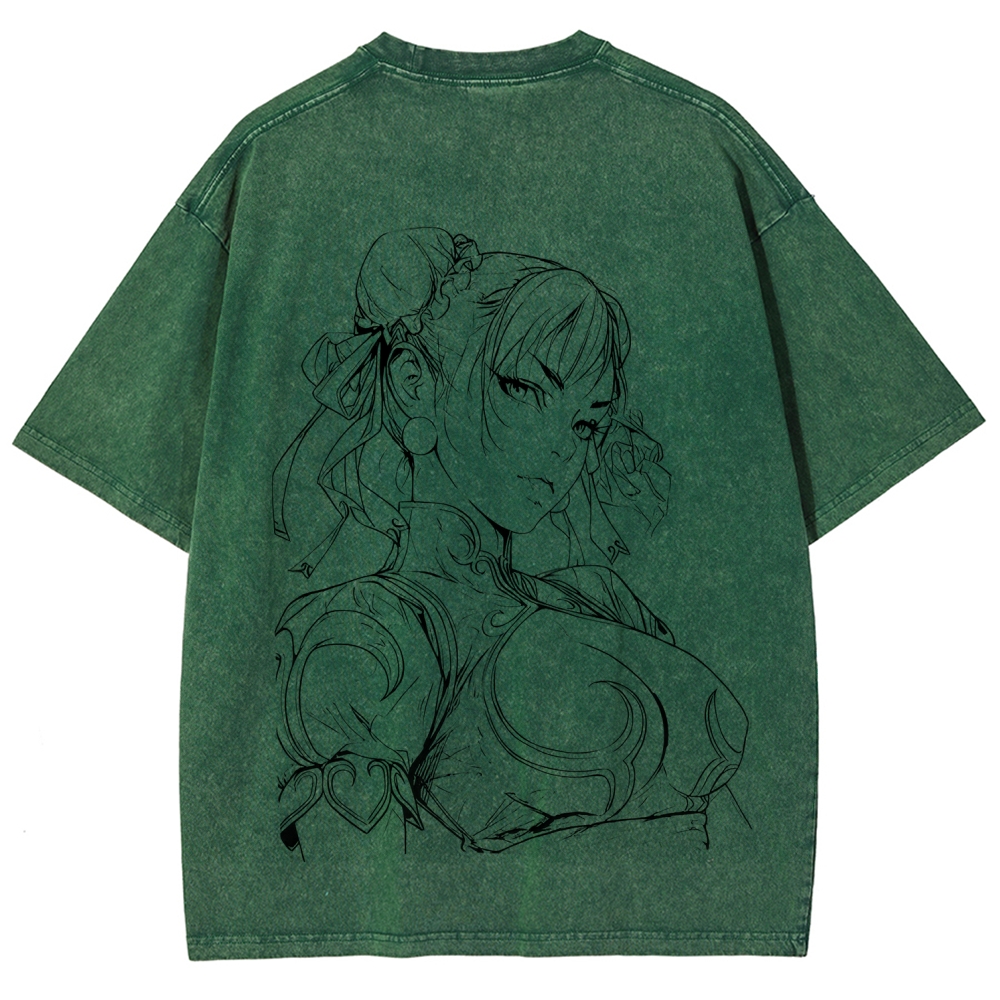 Fatal Fury Unisex Fit Washed T-Shirt 2511006974