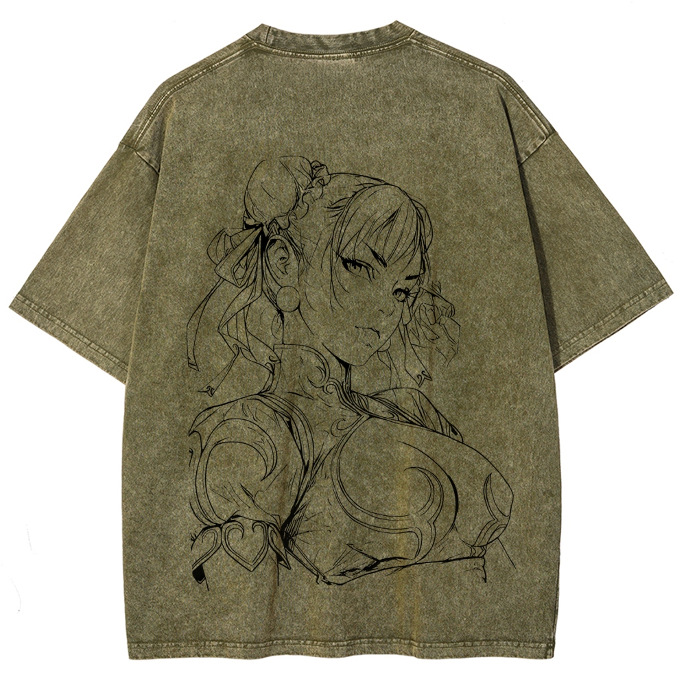 Fatal Fury Unisex Fit Washed T-Shirt 2511006974