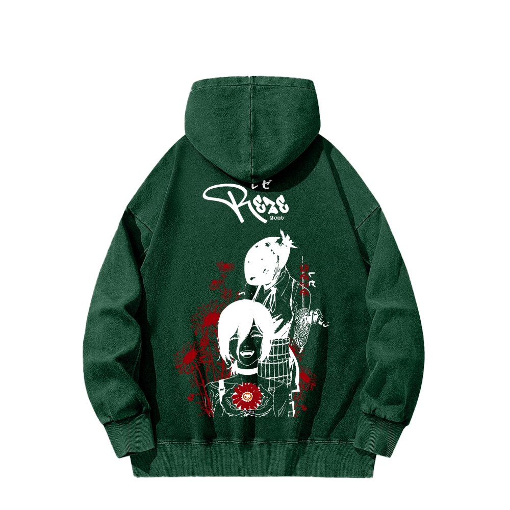 Chainsaw Man Unisex washed sweatshirts 2511007204