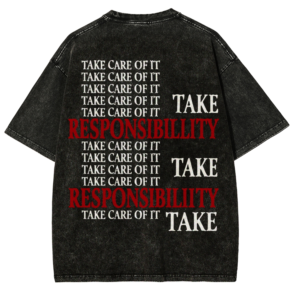 Unisex Fit Washed T-Shirt 2511009757