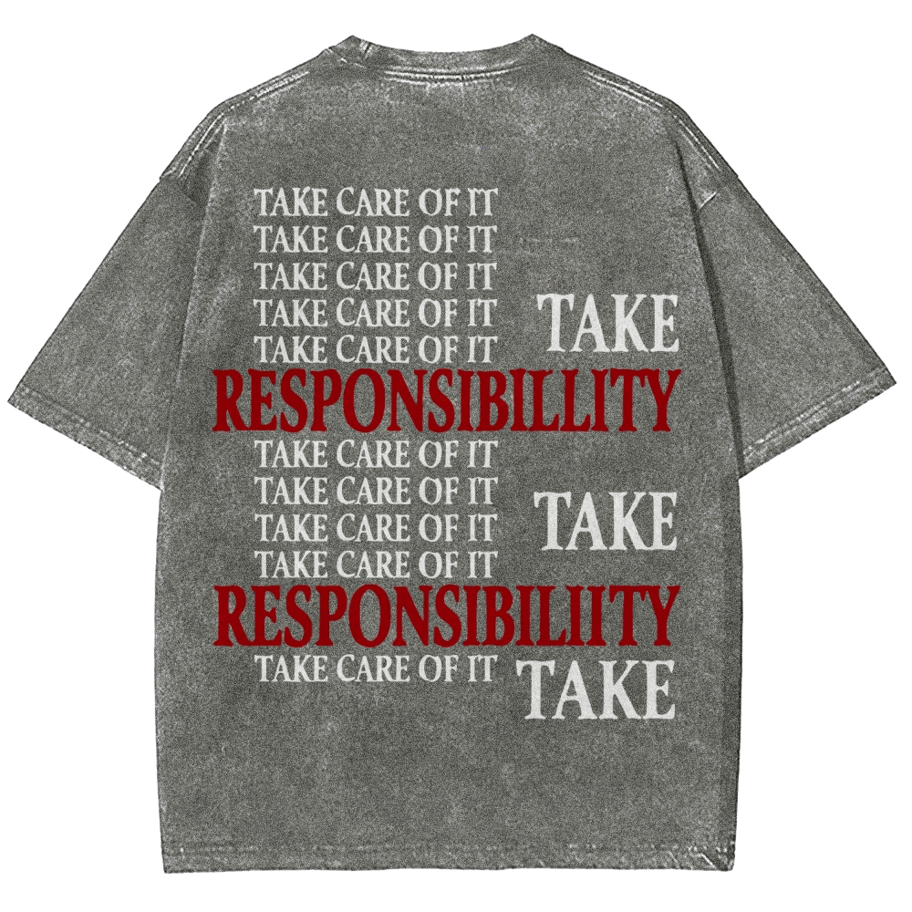 Unisex Fit Washed T-Shirt 2511009757