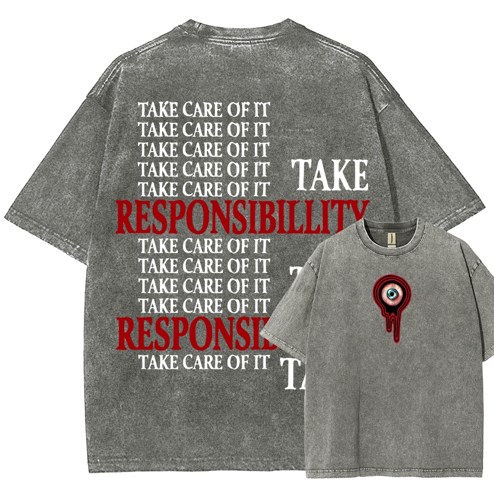 Unisex Fit Washed T-Shirt 2511009757