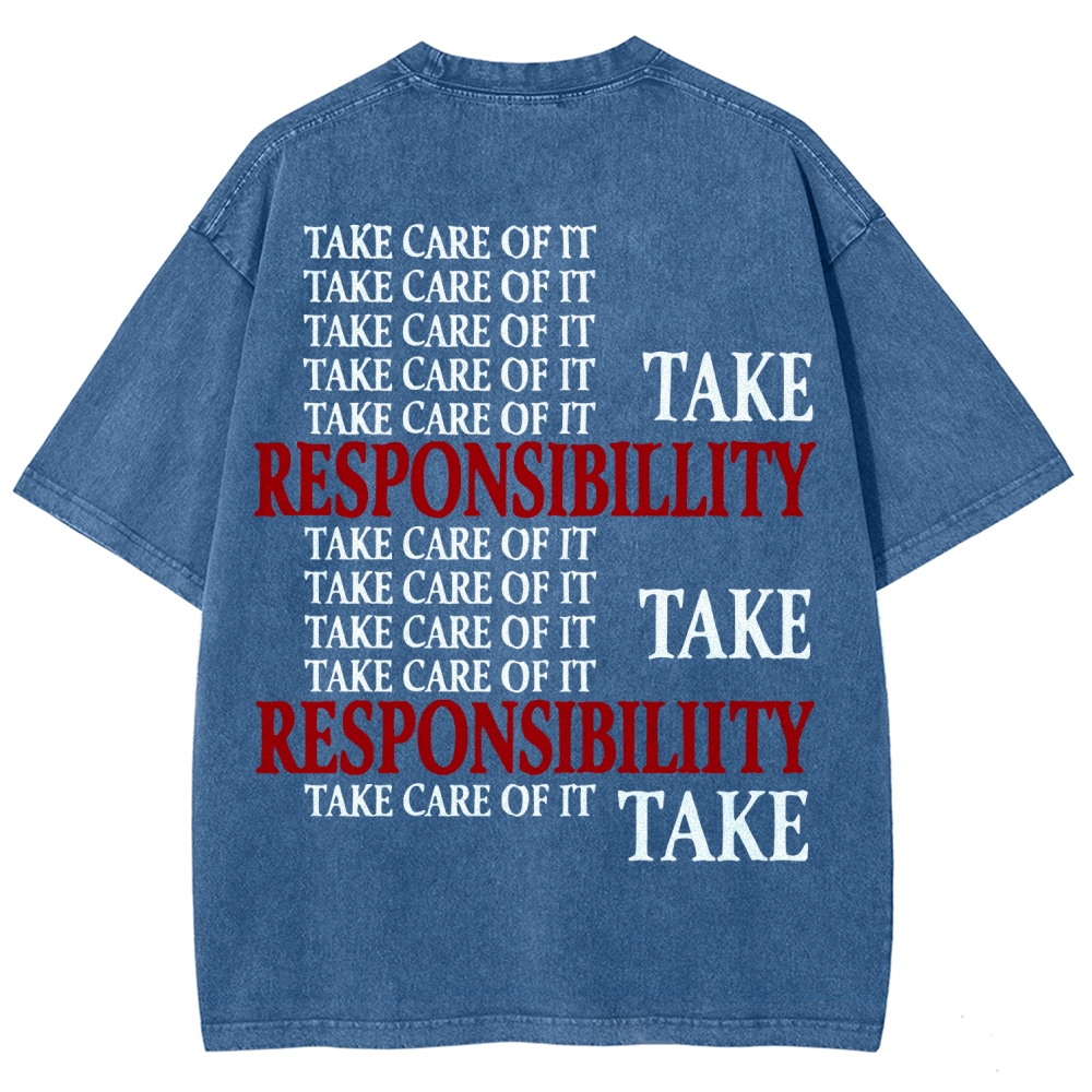 Unisex Fit Washed T-Shirt 2511009757