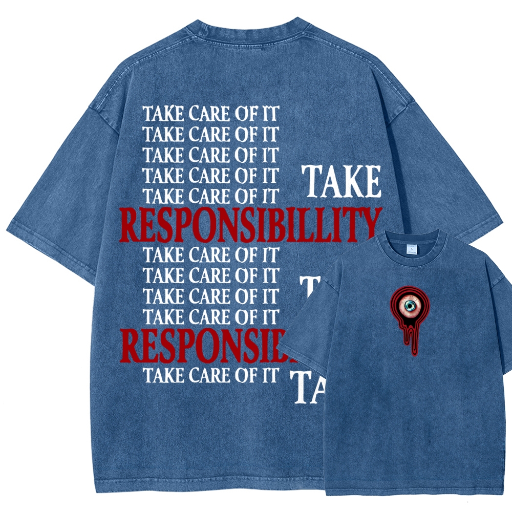 Unisex Fit Washed T-Shirt 2511009757