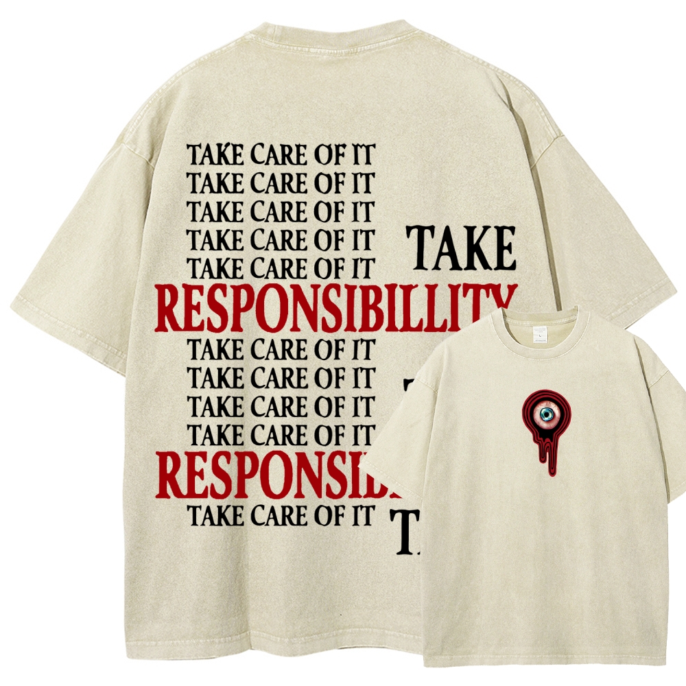 Unisex Fit Washed T-Shirt 2511009757