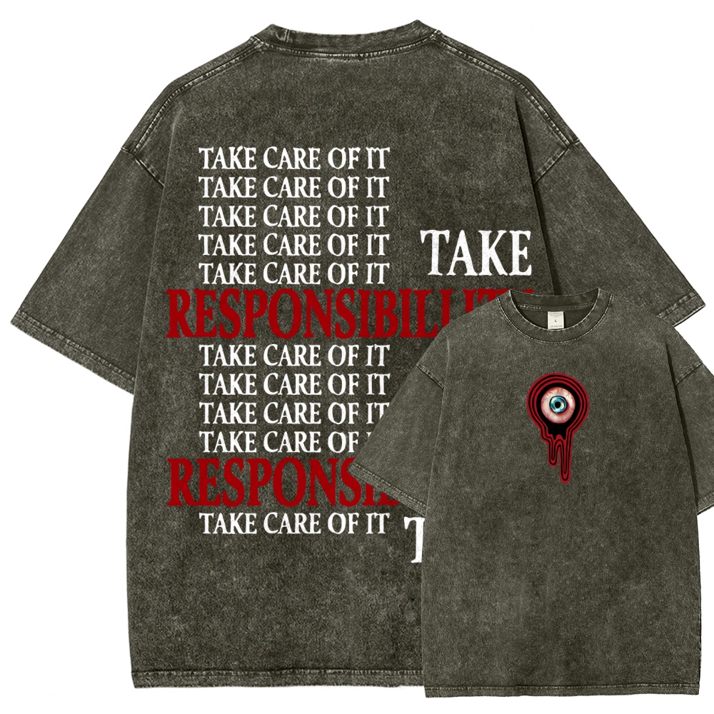 Unisex Fit Washed T-Shirt 2511009757