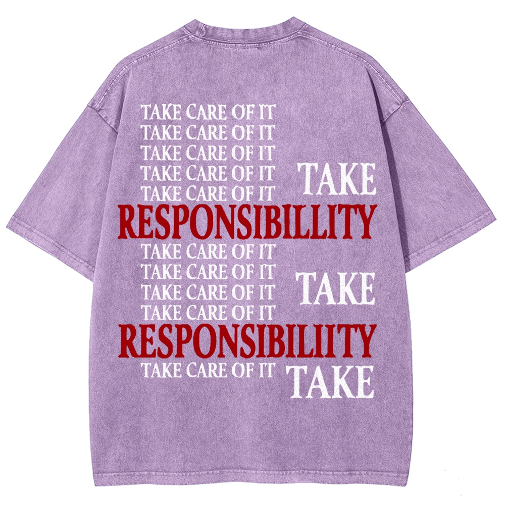 Unisex Fit Washed T-Shirt 2511009757